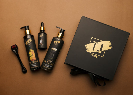 TJ Pure Hair Care Kit – Organic & Natural For Hair Growth